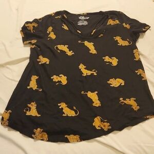 Torrid Disney The Lion King Simba Black Strappy Top Torrid Size 0x